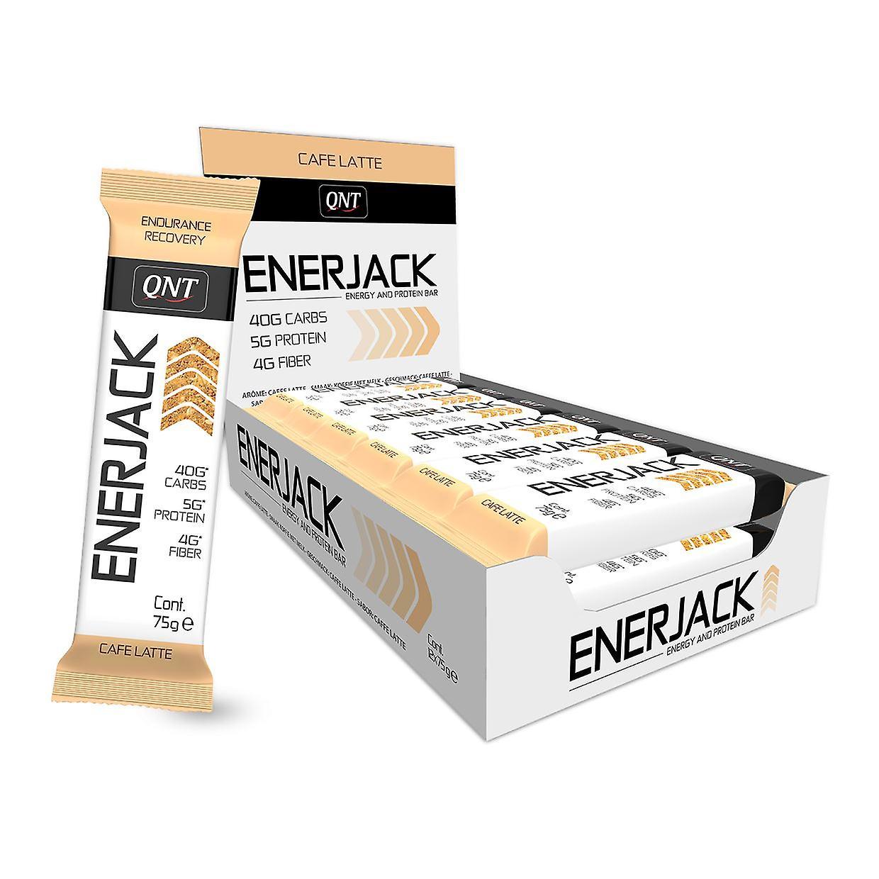 QNT Enerjack Protein Bars - Endurance & Recovery - 75 g - Pack of 12