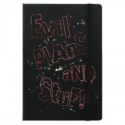 Evil Plans and Stuff A5 Notebook