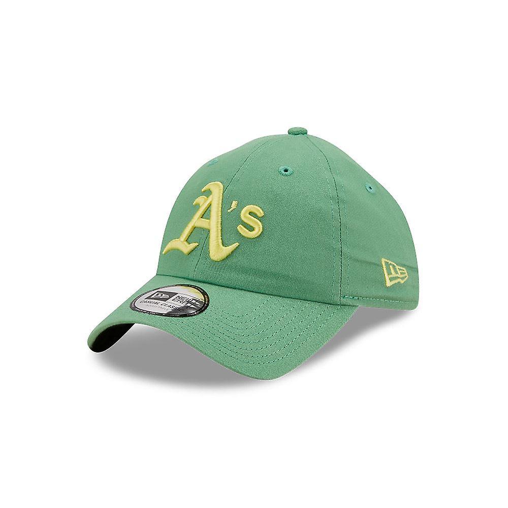 New Era Men's Adjustable Essential 9Twenty Cap ~ Oakland Athletics Green One Size