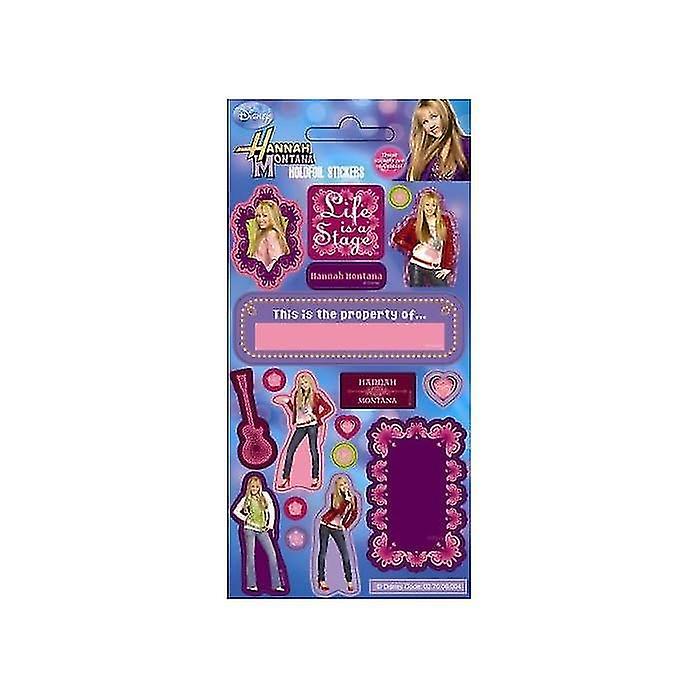 Hannah Montana Foil Holographic Sticker Sheet Multicoloured One Size