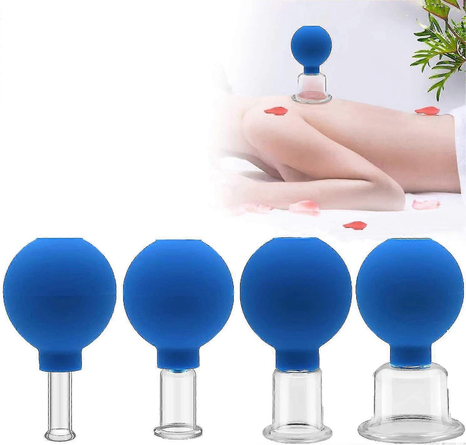 Unbrandded Cupping Therapy Set With Suction Ball, Glass Cupping Set - SNNGV