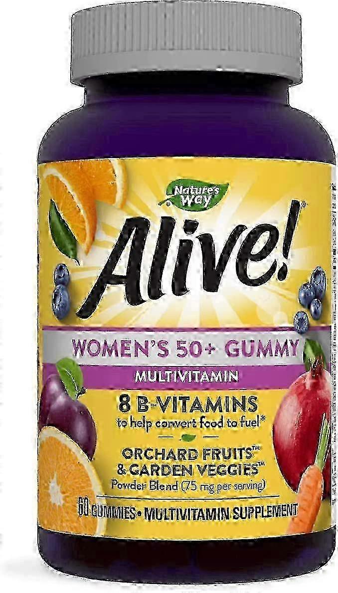 Nature's Way Alive! Women's 50+ Gummy Vitamins, 60 Ea