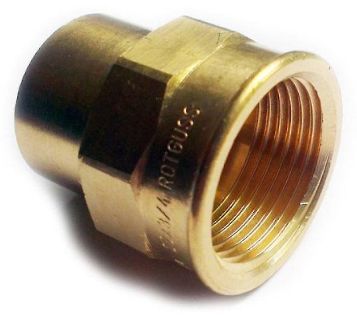 PEPTE Brass Plumbing Fittings For Solder With Copper Pipes 15/18/22mm X 1/2"/3/4i"/1" Inch Male Bsp 22mm x 3/4" FEMALE