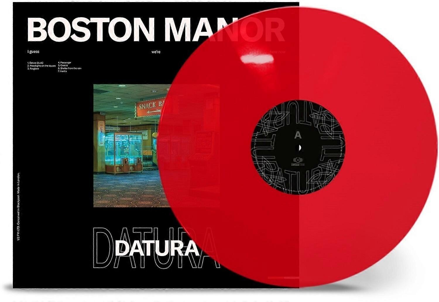 Sharptone Records Boston Manor - Datura - Transparent Red  [VINYL LP] Colored Vinyl, Red USA import