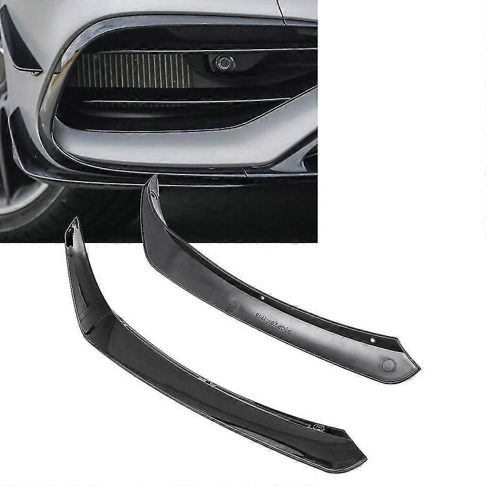 Viewleaf Car Front Lower Bumper Side Spaoiler For Cla-class W117 C117 Cla45 Cla200 Cla220