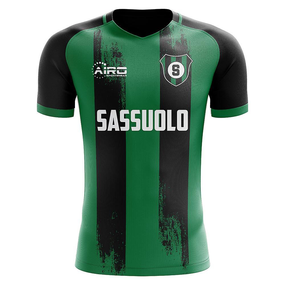 Airo Sportswear 2023-2024 Sassuolo Home Concept Football Shirt - Adult Long Sleeve Green Adult 4XL - 55-57 inch (148-160cm)