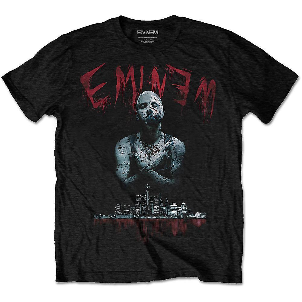 Bitcruncher Eminem Slim Shady Bloody Horror Official Tee T-Shirt Mens Black L