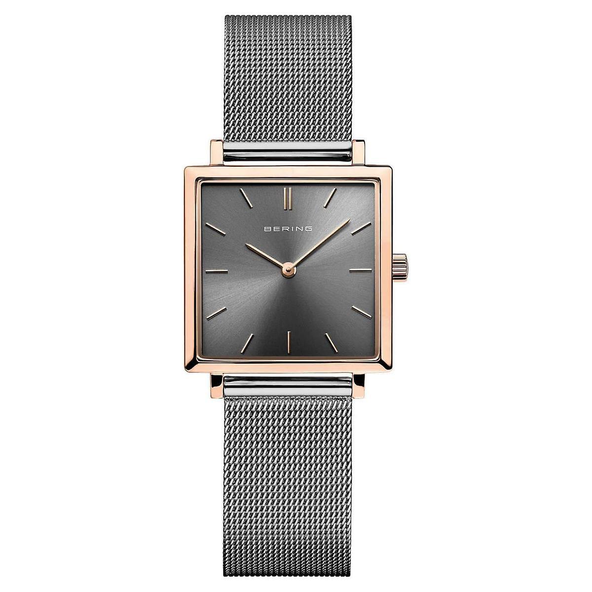 Bering Ladies Watch Wristwatch Classic - 18226-369 Mesh Strap rose gold