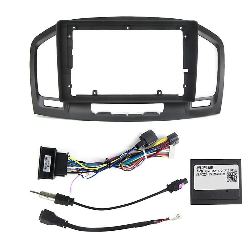 JIULUNET For Buick Regal 2009 - 2013 Opel Insignia 2008 - 2013 Car Radio Dashboard Panel Frame Power CANBUS