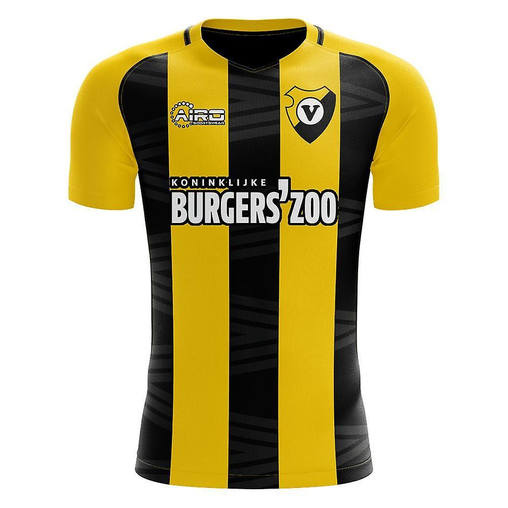 Libero Sportswear Vitesse Arnhem 2024-2025 Home Concept Football Kit (Libero) Yellow XL