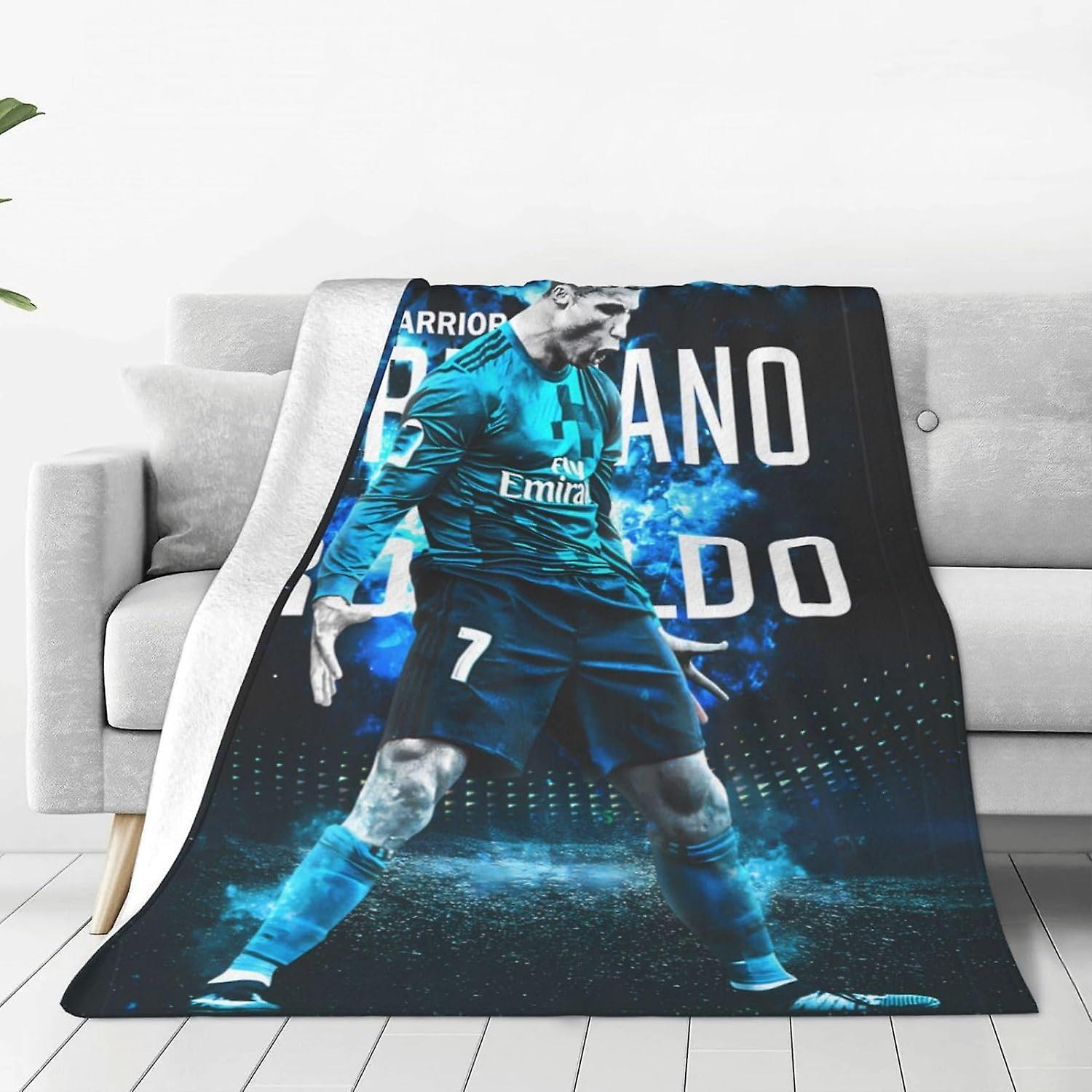 Kerota #7 Ronaldo Ultra-Soft Micro Travel Fleece Plush Blankets for Home Bed Couch Livingroom ABD19660 60x50in 150x125cm