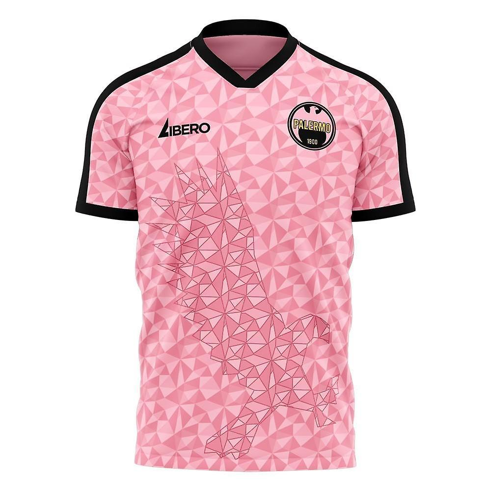 Libero Sportswear Palermo 2024-2025 Home Concept Football Kit (Libero) - Adult Long Sleeve Pink M