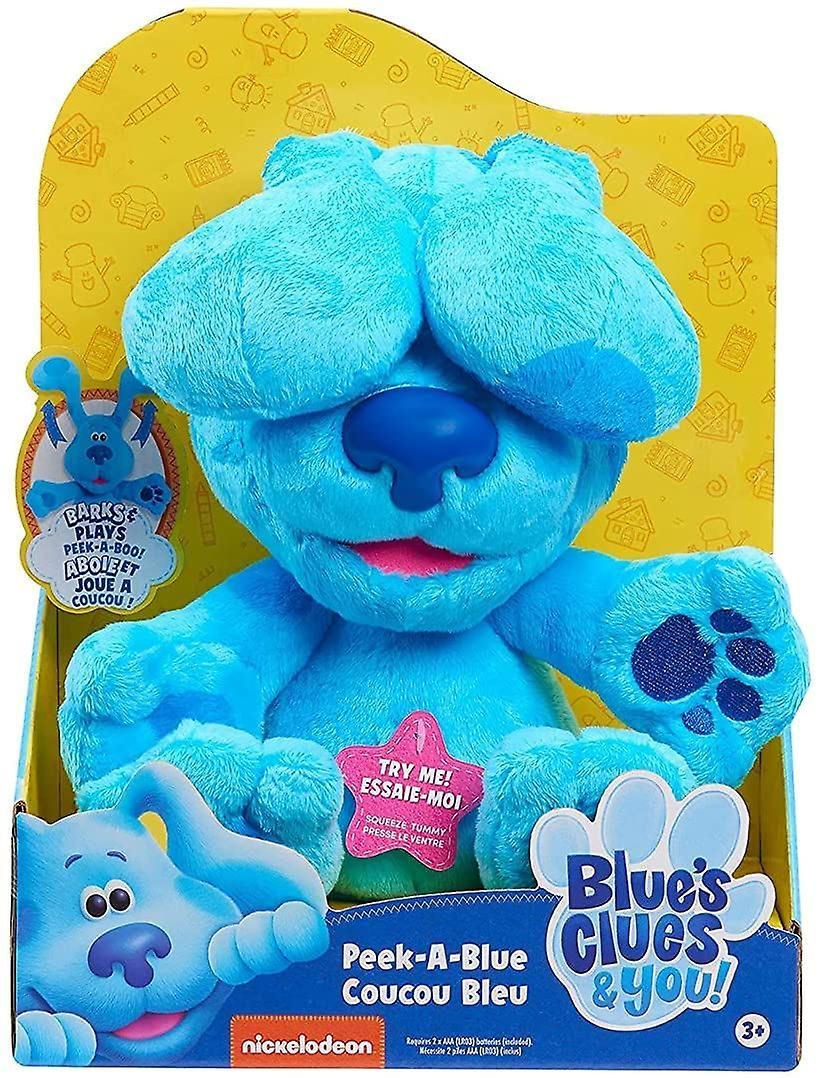 JP Blues Clues & You Blues Clues & You - Clues & You Peek-a-Boo Plsuh - Blue