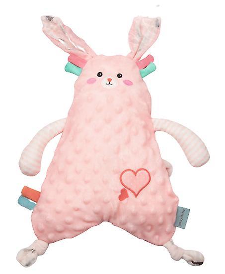 Ruitong Baby Security Blanket Soft Plush Stuffed Animal Toys Lovey Soothing Sensory Toy rabbit