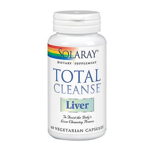 Solaray Total Cleanse Liver, 60 Veg Caps (Pack of 1)