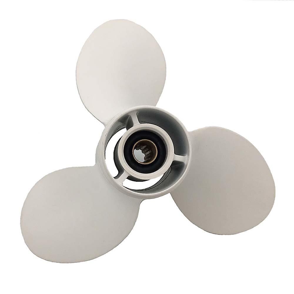 Qingyue 9 1/4 X 10 Aluminum Boat Outboard Propeller For Yamaha 9.9-15hp 63v-45945-00-el