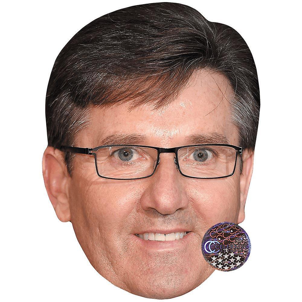 Celebrity Cutouts Daniel O'Donnell (Glasses) Celebrity Mask, Flat Card Face