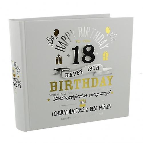 Widdop Signography 18th Birthday Gift Photo Album