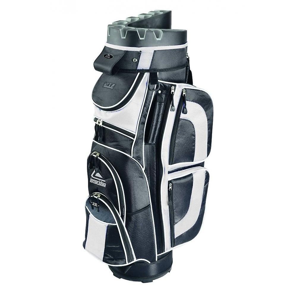 Longridge Pro Cart Bag - Black/White