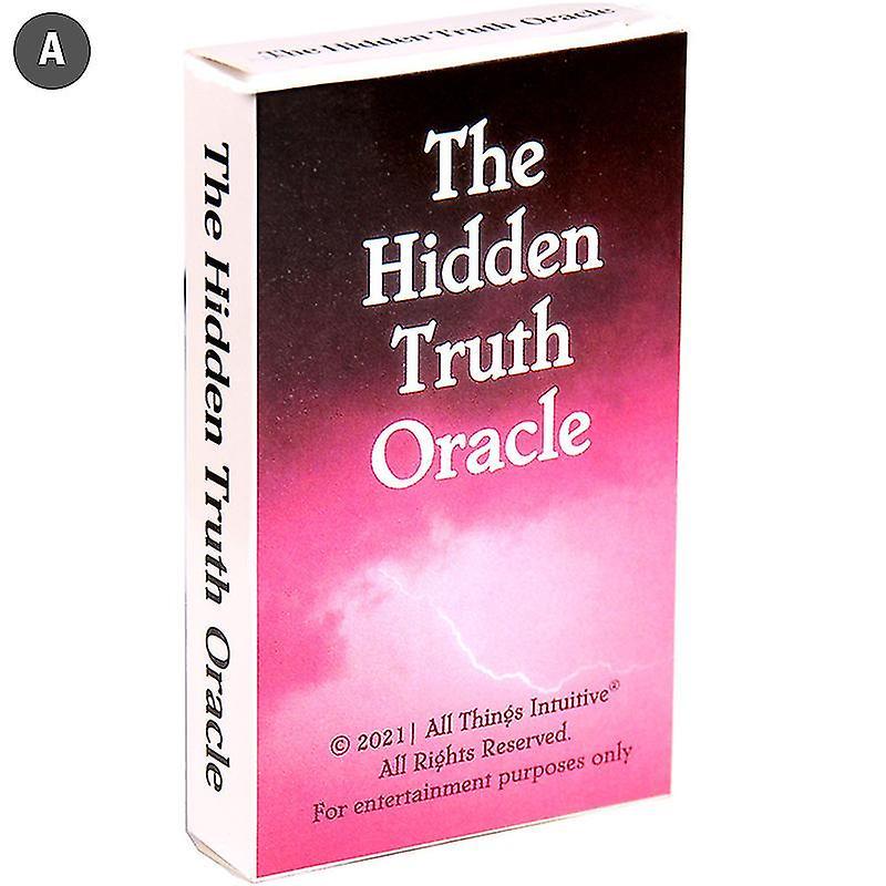 Unbrand The Hidden Truth Oracle Independent Oracle Cards Tarot Deck 54 Cards Multi-color A