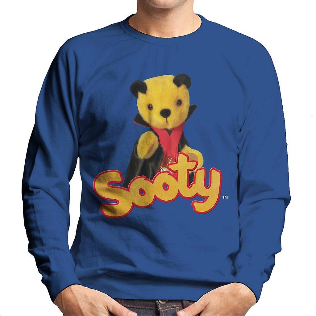 Sooty Halloween Vampire Men's Sweatshirt Royal Blue Large