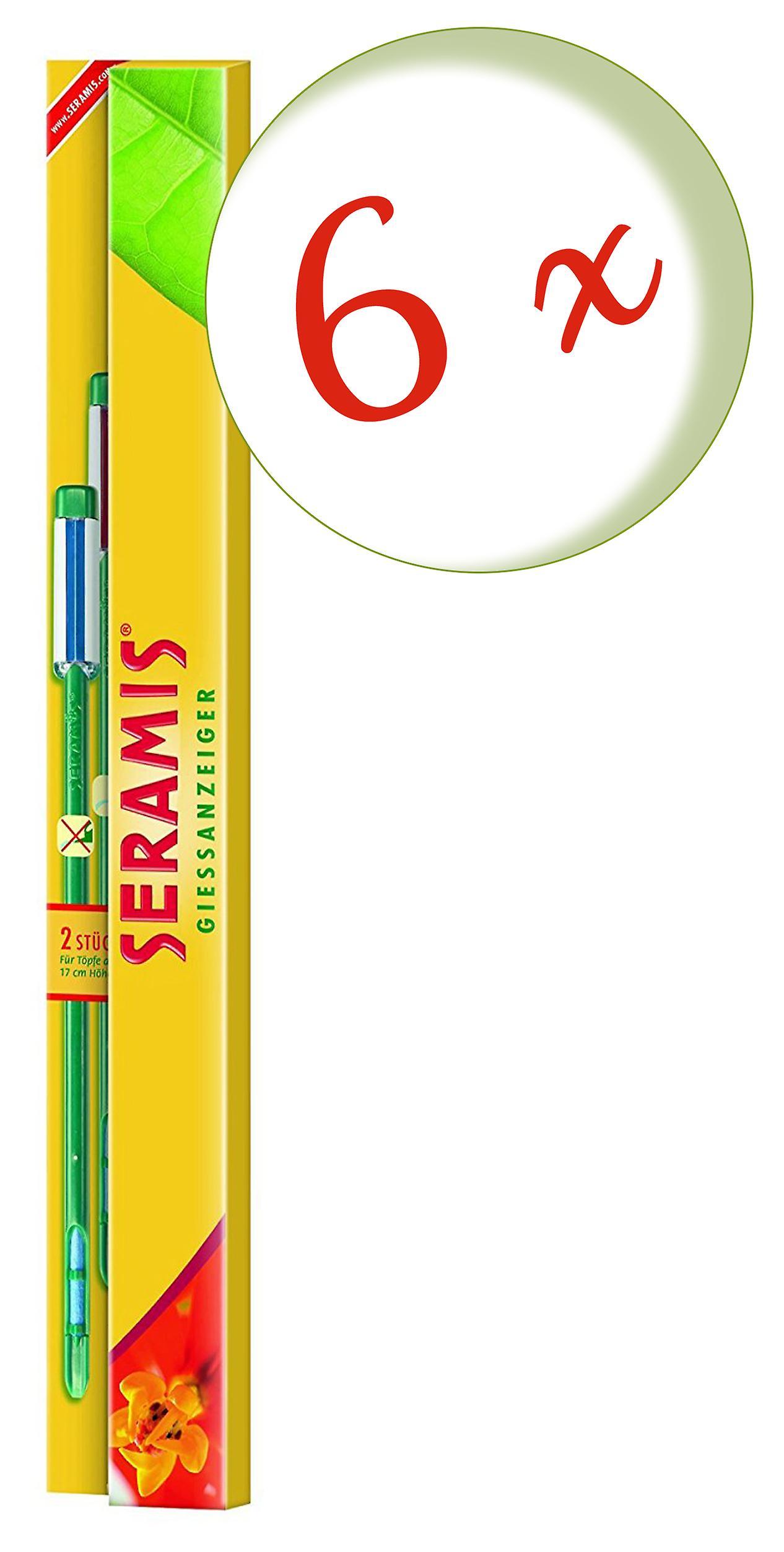 6 x SERAMIS® watering indicator indoor large, 2 pieces