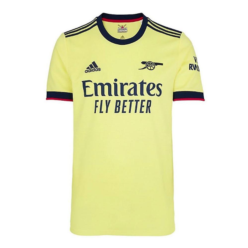 Adidas Arsenal 2021-2022 Away Shirt Yellow Large 42-44 inch Chest