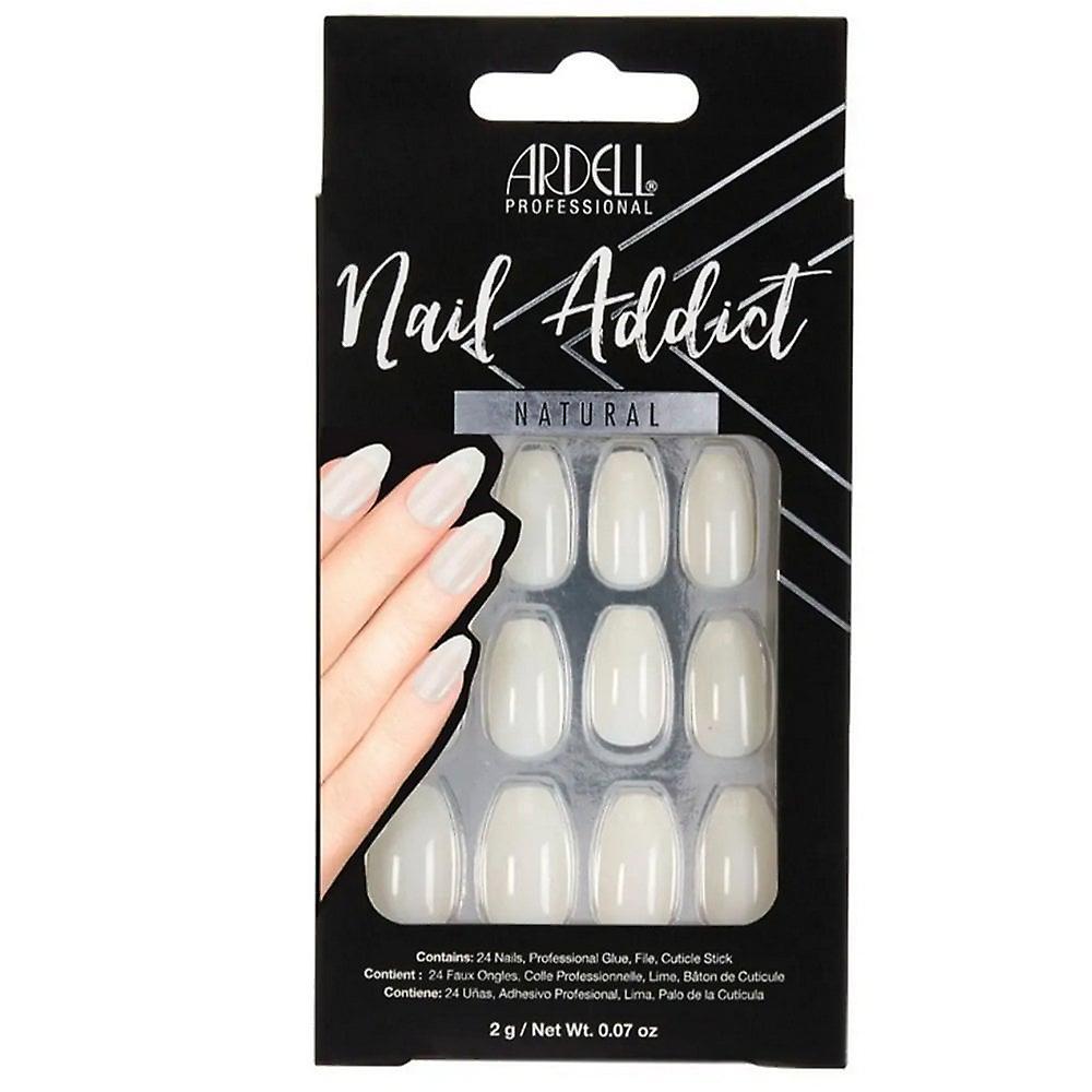 Ardell Nails Ardell Beauty Nail Addict Natural False Nails - Ballerina (28 Nails) (61552)