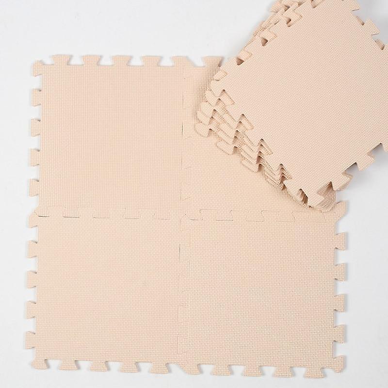 Slowmoose Baby Eva Foam Puzzle Play Mat Beige