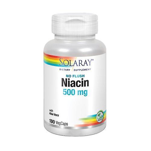 Solaray Niacin No Flush,500 mg ,100 Count (Pack of 1)