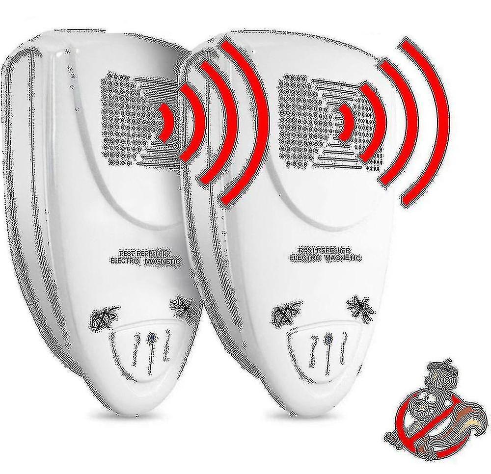 Qzsc Ultrasonic Squirrel Repeller Pack Of 2 - Get Rid Of Squirrels In 72 Hours