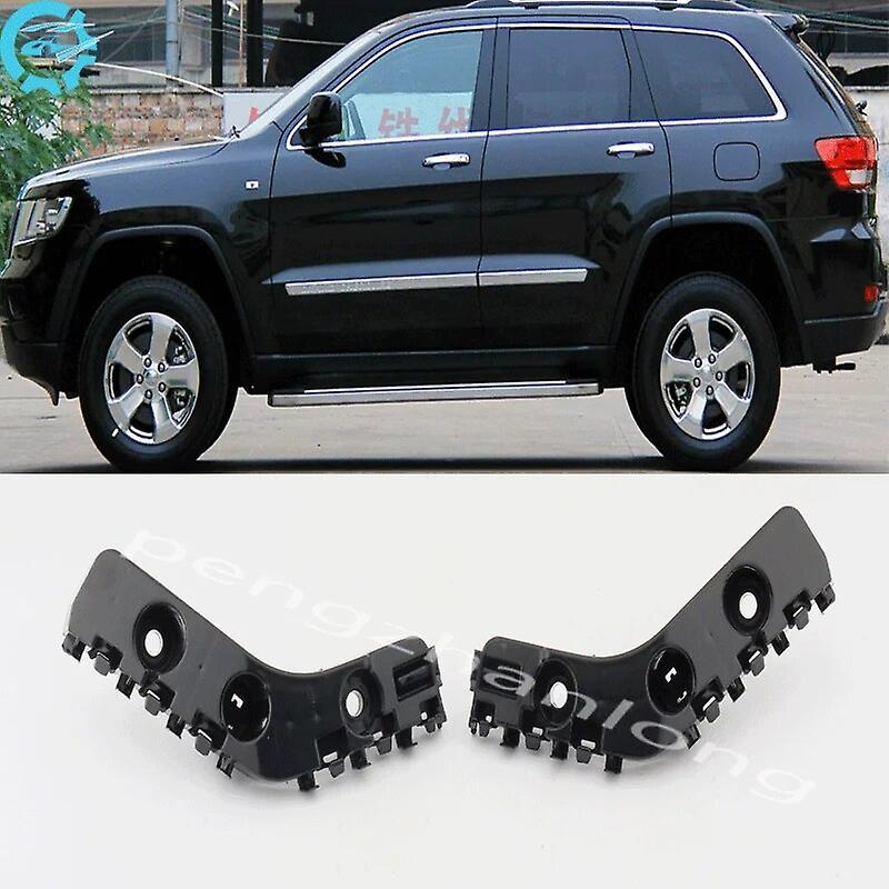 Eccpp 2pcs Front Bumper Brackets For Jeep Grand Cherokee 2014-2021 Bumper Cover Retainer 68144218AD, 8144219AD  68144218AF