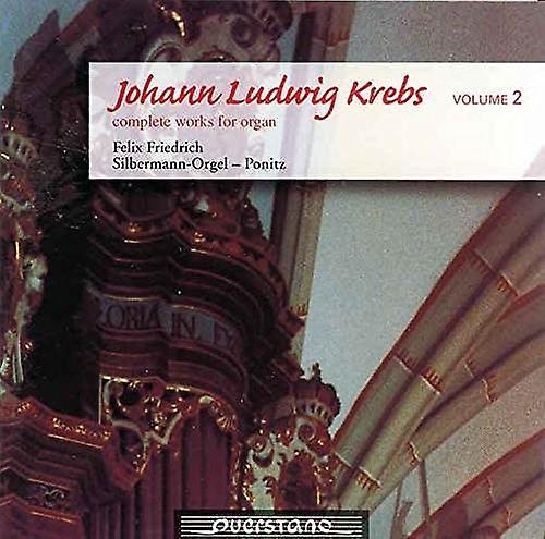 Querstand Records Krebs / Friedrich - Complete Works for Organ 2  [COMPACT DISCS] USA import