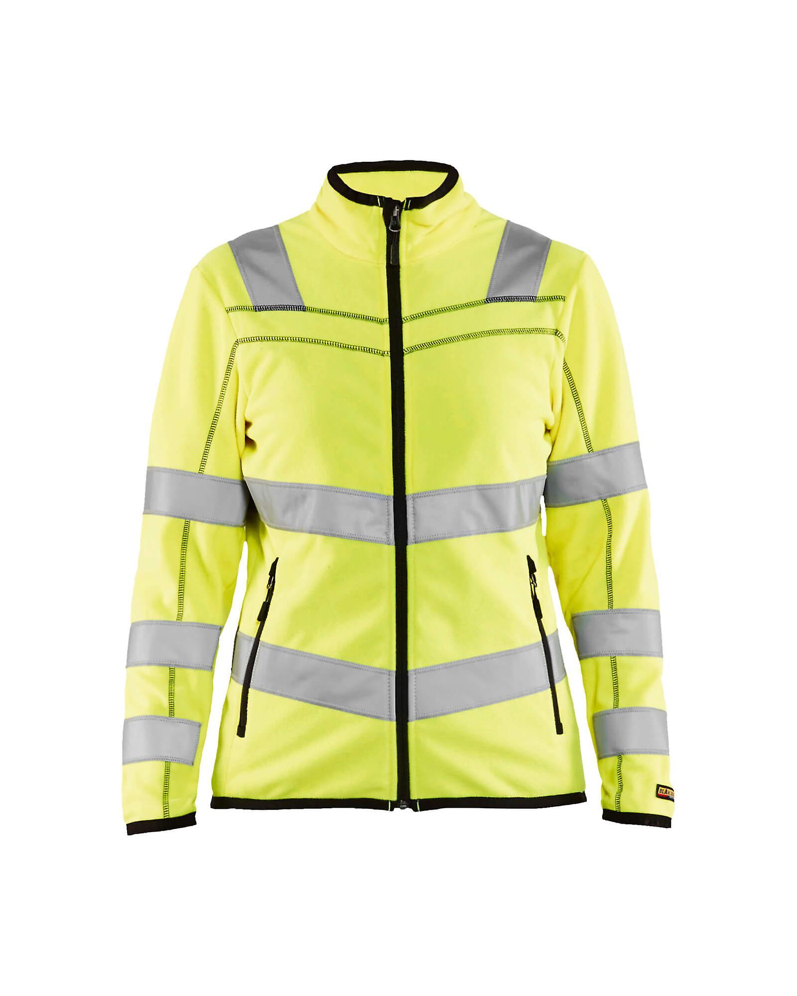 Blaklader 4966 hi-vis fleece jacket - womens (49661010) Yellow S