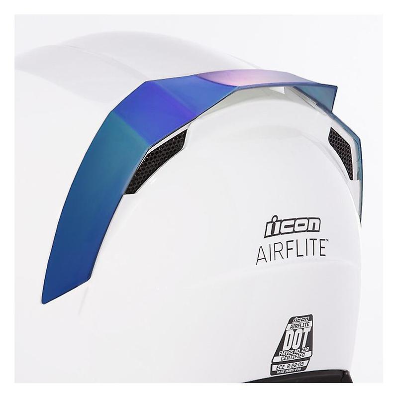 Bolongking Icon Airflite Rear Spoiler for Airflite Motorcycle Helmets Lids Blue