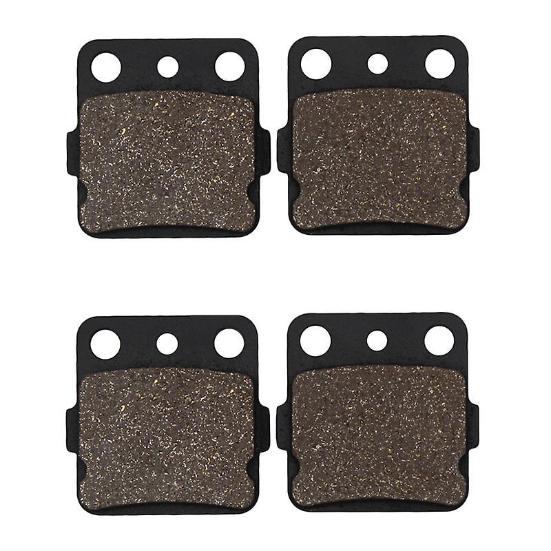 Roobeki Motorcycle Parts Front Brake Pads for Yamaha YFM660 Grizzly 660 2002-2008 YFM600 Grizzly 600 1998-2001 YFM660R Raptor 660 01-04 2Pairs