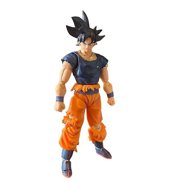 Jiechannel Anime Dragon Ball Shf Super Figures 16cm Son Goku Ultra Instinct Action Figure Gohan Vegeta Figurine Pvc Model Collectible Toys 16cm Gok...