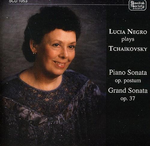 Swedish Society Lucia Negro - Piano Sonata Op Postum [COMPACT DISCS] USA Import