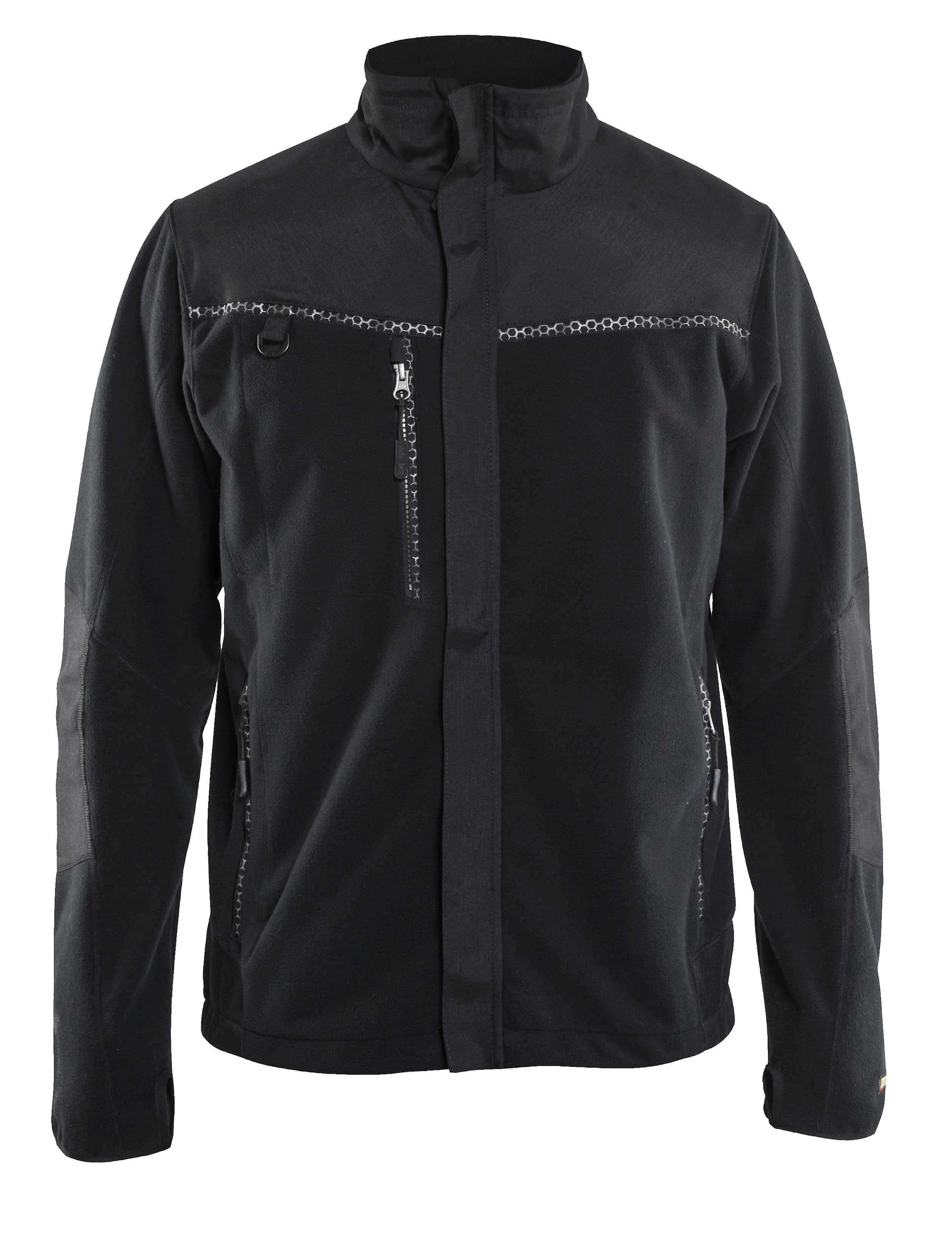 Blaklader 4955 windproof fleece jacket - mens (49552524) Black 4xl