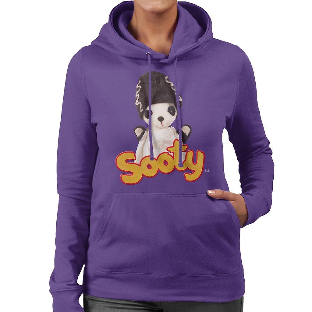 Sooty Halloween Spooky Soo Women's Hooded Sweatshirt Purple Medium