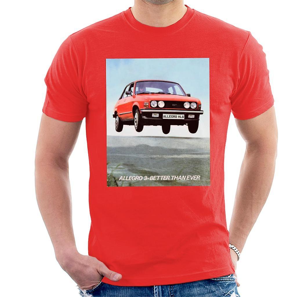 Austin Allegro 3 Better Than Ever British Motor Heritage Men's T-Shirt Red XX-Large