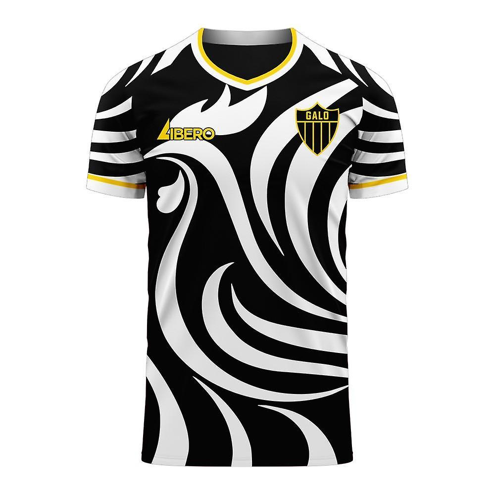 Libero Sportswear Atletico Mineiro 2024-2025 Home Concept Football Kit (Libero) - Little Boys Black MB 5-6yrs (110-116cm)