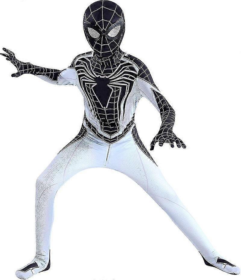 Hxetlv Superhero Spiderman Costume Bodysuit For Kids Spandex Zentai Halloween Spider Man Cosplay Jumpsuit 3d Style 170