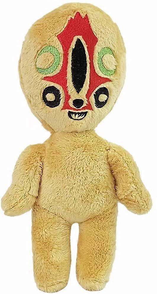 Wonderland SCP-173 Plush Toy Doll - Mysterious Creature Stuffed Figure Brown 25CM