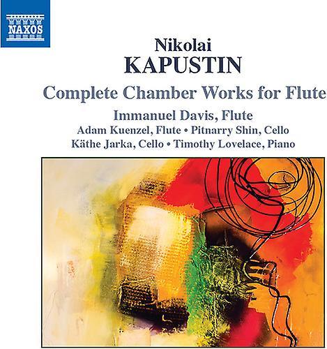 Naxos Kapustin / Davis / Jarka - Complete Chamber Works for Flute  [COMPACT DISCS] USA import