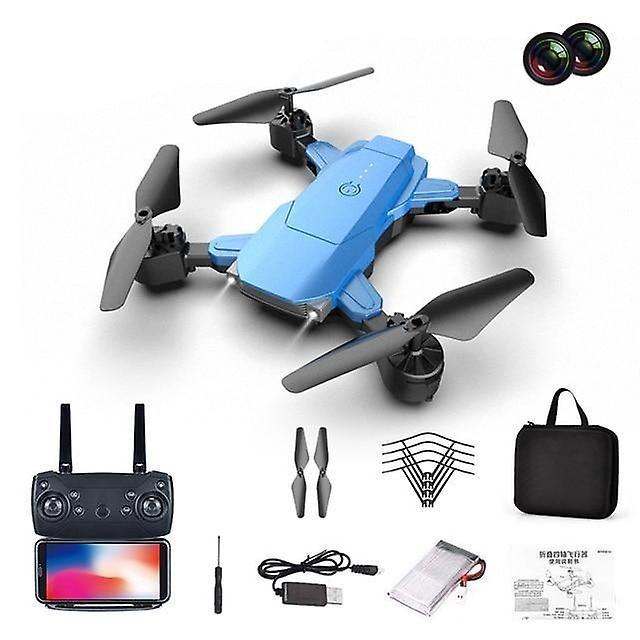 Slowmoose 4k Dual Camera Drone - Wide Angle Altitude, Hold Headless And Rc Quadcopter Blue 4K Dual Camera