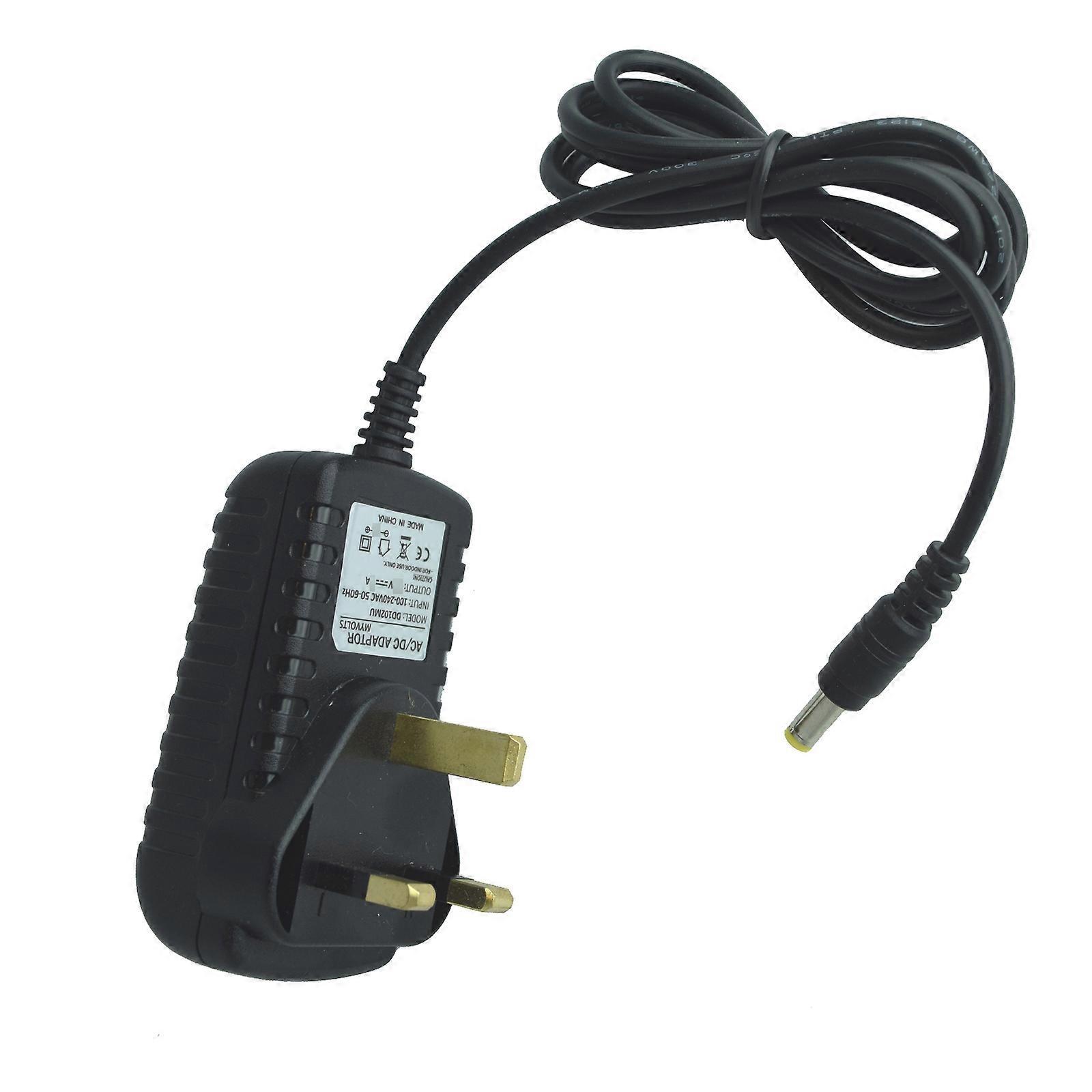 9V myVolts replacement power supply compatible with PURE Evoke-3 DAB Radio