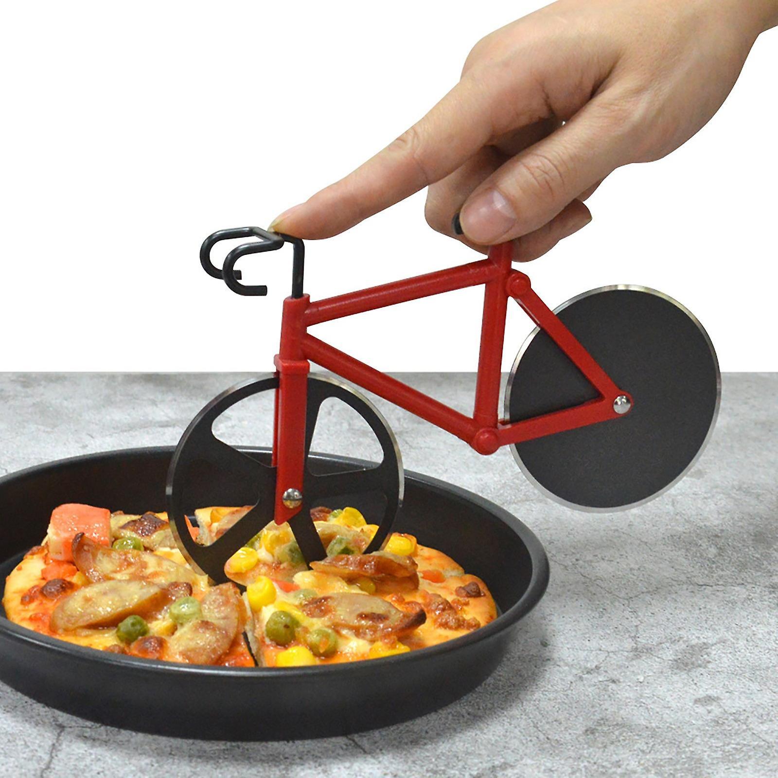 Kakanwo Bicycle Pizza Slicer And Cutter Red One Size