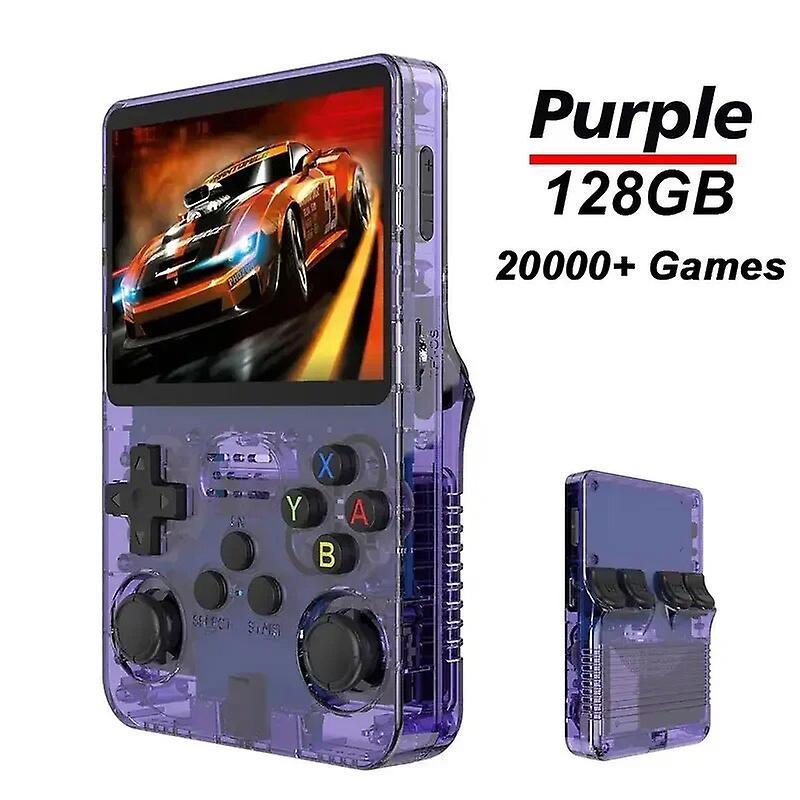 Game Console Accessories Retro Game Console R36s Handheld Game Player 3.5'' Ips Screen Portable Pocket Video Player 20000 Classic Games Mini Game M...