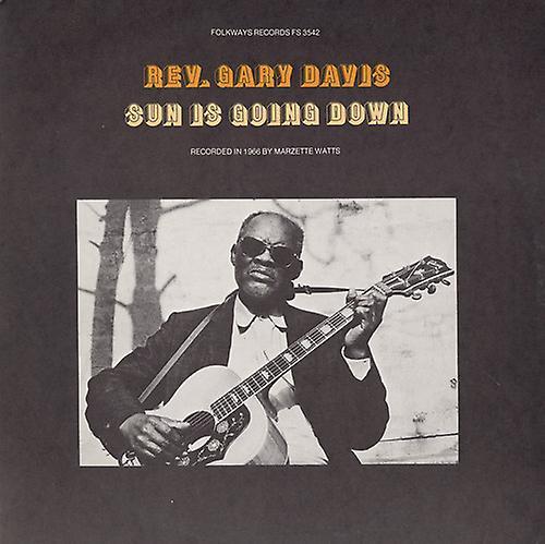 Folkways Records Rev. Gary Davis - Sun Is Going Down  [COMPACT DISCS] USA import